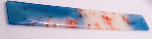 Bookmark, Resin, Gold Flake, Multicoloured, Gift for Her, Gift for Him, Personalized Colours, Feather Style