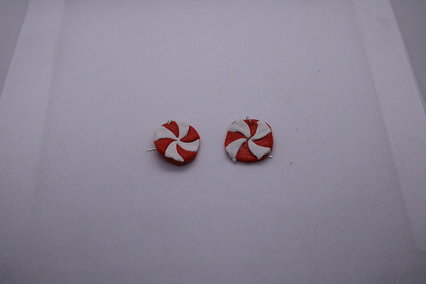 Candy Earrings | Christmas Earrings | Polymer Clay Earrings