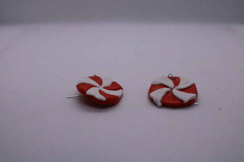 Candy Earrings | Christmas Earrings | Polymer Clay Earrings